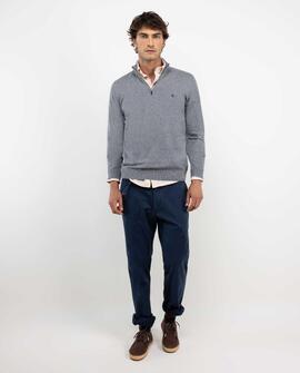 JERSEY CUELLO CAMIONERO GRIS