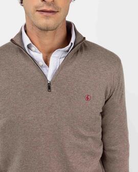 JERSEY CUELLO CAMIONERO TOPO