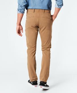 ALPHA KHAKI 360º FLEX SKINNY TAPERED LEATHER