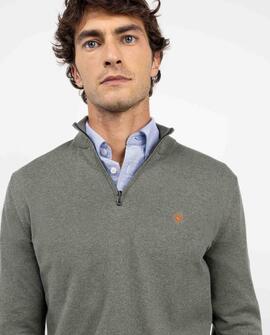 JERSEY CUELLO CAMIONERO VERDE