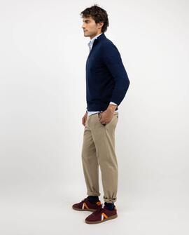 JERSEY CUELLO CAMIONERO AZUL MARINO