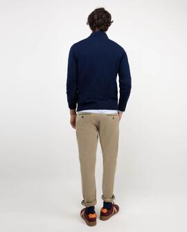 JERSEY CUELLO CAMIONERO AZUL MARINO