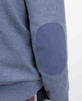 JERSEY CUELLO PICO CODERAS AZUL MEDIO