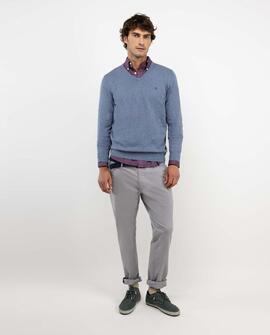 JERSEY CUELLO PICO CODERAS AZUL MEDIO