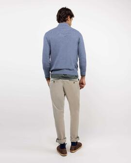 JERSEY CUELLO PICO CODERAS AZUL MEDIO