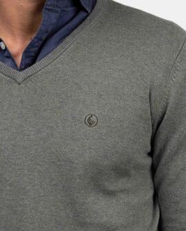 JERSEY CUELLO PICO CODERAS VERDE