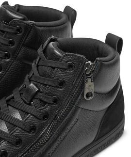 ZAPATILLAS CLASSIC CUPSOLE ZIP MID NEGRAS