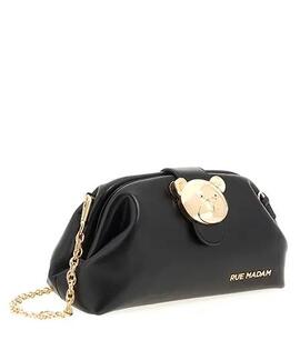 BOLSO RUE MADAM PARIS THE POUCH CLUTCH BLACK