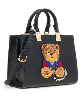 BOLSO RUE MADAM PARIS MARVIN TOTE BAG BLACK
