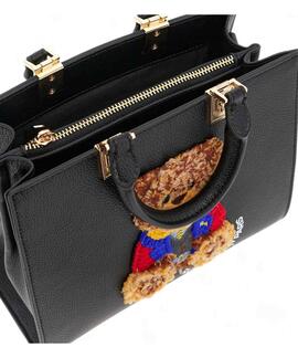 BOLSO RUE MADAM PARIS MARVIN TOTE BAG BLACK