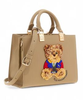 BOLSO RUE MADAM PARIS MARVIN MINI TOTE BAG TAUPE