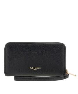 CARTERA RUE MADAM PARIS MARVIN WALLET BLACK