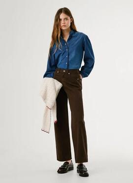 PANTALÓN VAQUERO LEXA STRAIGHT JEANS 899 CHOCOLATE BROWN
