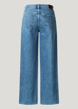 PANTALÓN VAQUERO WIDE LEG HIGH WAIST ARCHIVE DENIM AZUL