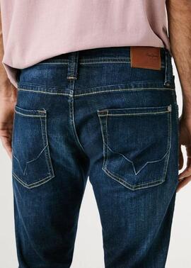 PANTALÓN VAQUERO CASH REGULAR FIT Z45 DENIM AZUL