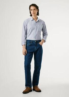 PANTALÓN VAQUERO CASH REGULAR FIT 5CB DENIM AZUL
