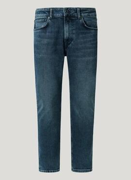 PANTALÓN VAQUERO TAPERED JEANS STANLEY 7VA DENIM AZUL