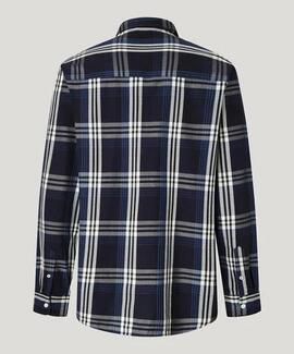 CAMISA DE CUADROS CODAR REGULAR FIT 594 DULWICH BLUE
