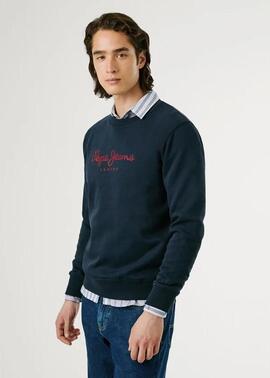 SUDADERA CON LOGO MACBETH PLAIN CREW 594 DULWICH B