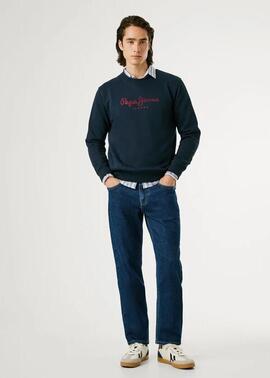 SUDADERA CON LOGO MACBETH PLAIN CREW 594 DULWICH B