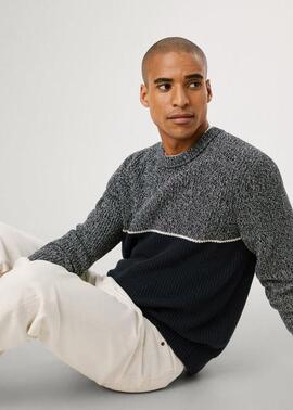 JERSEY REGULAR FIT PENN 594 DULWICH BLUE