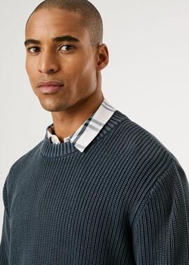 JERSEY DE PUNTO PARKER REGULAR FIT 594 DULWICH BLUE