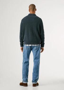 JERSEY DE PUNTO PARKER REGULAR FIT 594 DULWICH BLUE