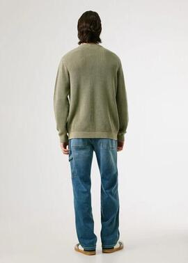 JERSEY DE PUNTO PARKER REGULAR FIT 679 MILITARY GREEN