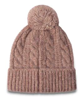 GORRO DE PUNTO TRENZADO FIONA HAT 333 MAUVEGLOW PINK