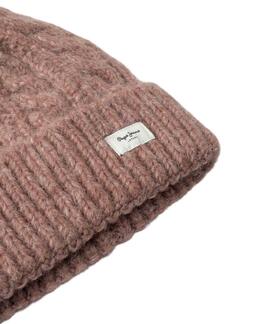 GORRO DE PUNTO TRENZADO FIONA HAT 333 MAUVEGLOW PINK