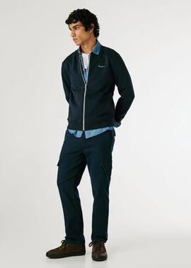 PANTALÓN BOLSO CARGO GYMDIGO SLIM FIT 594 DULWICH BLUE