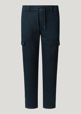 PANTALÓN BOLSO CARGO GYMDIGO SLIM FIT 594 DULWICH BLUE