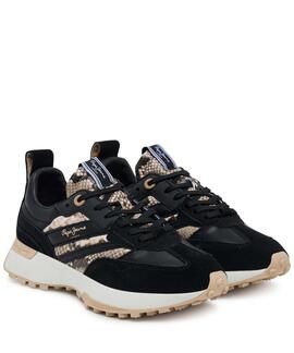 ZAPATILLAS LUCKY FENIX ANIMAL PRINT 999 BLACK