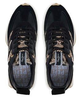 ZAPATILLAS LUCKY FENIX ANIMAL PRINT 999 BLACK