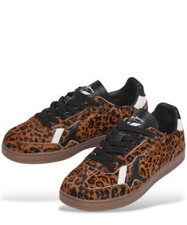 ZAPATILLAS BALL PRINT ANIMAL PRINT 877 NUT BROWN