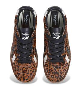 ZAPATILLAS BALL PRINT ANIMAL PRINT 877 NUT BROWN