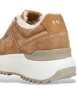 ZAPATILLAS DE ANTE KIMI BLOCK 859 TOBACCO