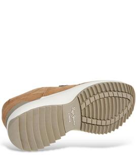 ZAPATILLAS DE ANTE KIMI BLOCK 859 TOBACCO