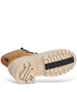 BOTINES DE ANTE HALE BASIC 869 TAN BROWN