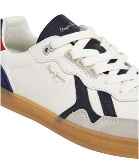 ZAPATILLAS DE PIEL BALL ORIGIN 808 MOUSSE WHITE