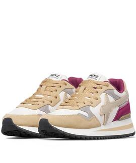 ZAPATILLAS YAK-W SAND, BONE, DARK GREY