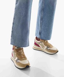 ZAPATILLAS YAK-W SAND, BONE, DARK GREY