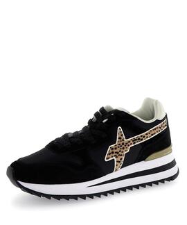 ZAPATILLAS YAK-W ANIMAL PRINT BLACK, BONE