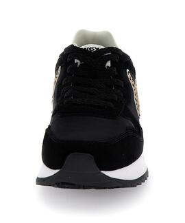 ZAPATILLAS YAK-W ANIMAL PRINT BLACK, BONE