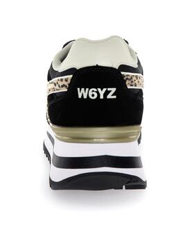 ZAPATILLAS YAK-W ANIMAL PRINT BLACK, BONE