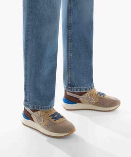 ZAPATILLAS YAK-M TAUPE, SAND, DARK BROWN