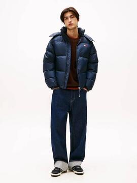 CHAQUETA ACOLCHADA ALASKA EN TEJIDO RIPSTOP AZUL