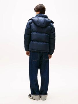 CHAQUETA ACOLCHADA ALASKA EN TEJIDO RIPSTOP AZUL
