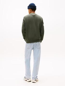 JERSEY SLIM FIT CUELLO REDONDO VERDE