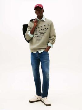 PANTALÓN VAQUERO AUSTIN SLIM TAPERED DI1263 DENIM DARK